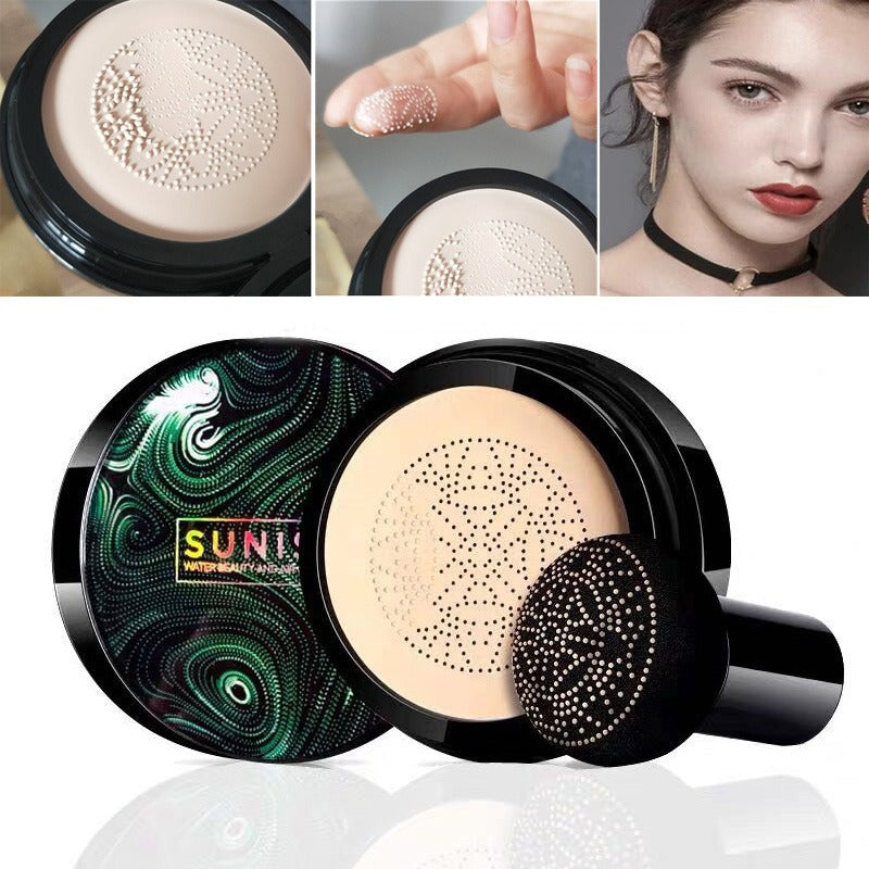 SUNISA Foundation Base Waterproof Mushroom Head Air Cushion CC Cream